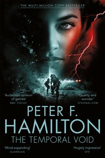 Book cover: The Temporal Void (Book 2 of Void Trilogy) by Peter F. Hamilton (preview)