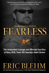 Book cover: Fearless, by Eric Blehm (preview)