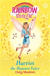Book cover: Harriet the Hamster Fairy (Book 5 of Rainbow Magic) by Daisy Meadows (preview)