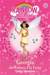 Book cover: Georgia The Guinea Pig Fairy (Book 3 of Rainbow Magic) by Daisy Meadows (preview)