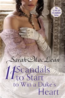 Book cover: Eleven Scandals to Start to Win a Duke's Heart (Book 3 of Love by Numbers) by Sarah MacLean (preview)