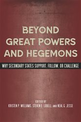 Book cover: Beyond Great Powers and Hegemons, edited by Kristen P. Williams (preview)