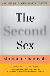Book cover: The Second Sex, by Simone De Beauvoir (preview)