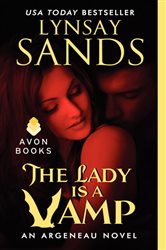 Book cover: The Lady Is a Vamp (Book 17 of Argeneau Vampire) by Lynsay Sands (preview)
