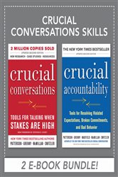 Book cover: Crucial Conversations Skills, by Kerry Patterson (preview)