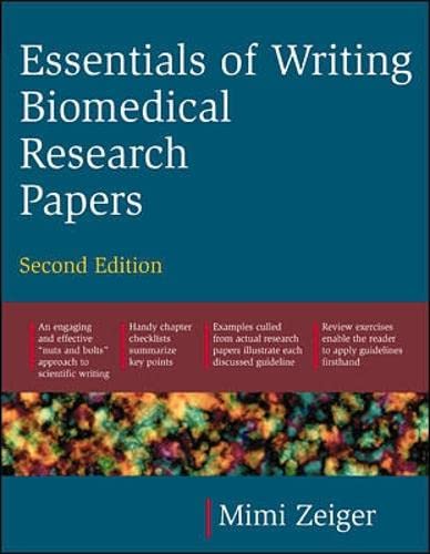 Essentials Of Writing Biomedical Research Papers. Second Edition