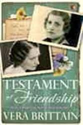Book cover: Testament of Friendship (Book 67 of Virago Modern Classics) by Vera Brittain (preview)