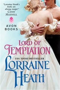 Book cover: Lord of Temptation (Book 2 of Lost Lords of Pembrook) by Lorraine Heath (preview)