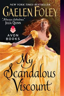 Book cover: My Scandalous Viscount (Book 5 of Inferno Club) by Gaelen Foley (preview)