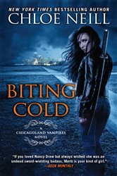 Book cover: Biting Cold (Book 6 of Chicagoland Vampires) by Chloe Neill (preview)