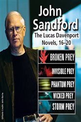 Book cover: John Sandford: Lucas Davenport Novels 16-20, by John Sandford (preview)