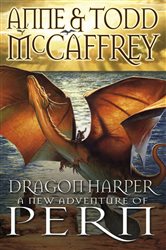 Book cover: Dragon Harper (Book 19 of The Dragon Books) by Anne McCaffrey (preview)