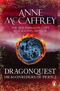 Book cover: Dragonquest (Book 2 of The Dragon Books) by Anne McCaffrey (preview)