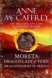 Book cover: Moreta - Dragonlady Of Pern (Book 7 of The Dragon Books) by Anne McCaffrey (preview)