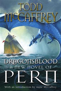 Book cover: Dragonsblood (Book 22 of The Dragon Books) by Todd McCaffrey (preview)
