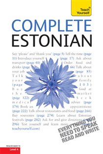 Book cover: Complete Estonian Beginner to Intermediate Book and Audio Course, by Mare Kitsnik (preview)