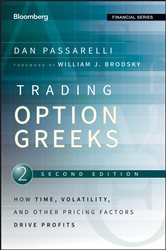 Book cover: Trading Options Greeks, by Dan Passarelli (preview)