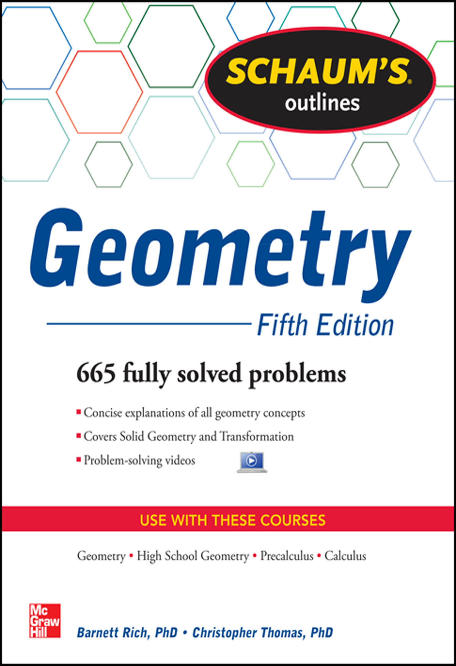 Schaum's Outline of Geometry, 5th Edition