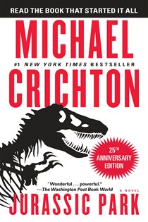 Book cover: Jurassic Park (Book 1 of Jurassic Park) by Michael Crichton (preview)