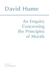 Book cover: An Enquiry Concerning the Principles of Morals, by David Hume (preview)