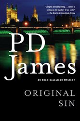 Book cover: Original Sin, by P. D. James (preview)
