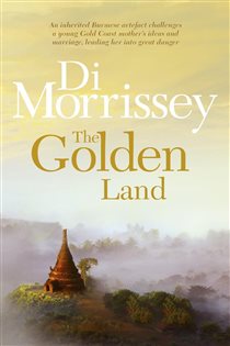 Book cover: The Golden Land, by Di Morrissey (preview)