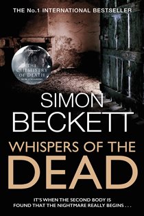 Book cover: Whispers of the Dead, by Simon Beckett (preview)