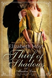 Book cover: Thief of Shadows (Book 4 of Maiden Lane) by Elizabeth Hoyt (preview)