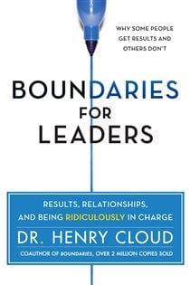 Book cover: Boundaries for Leaders, by Henry Cloud (preview)