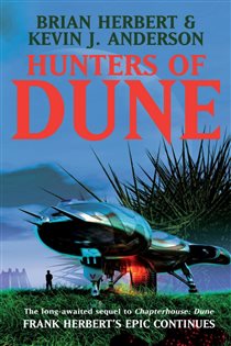 Book cover: Hunters of Dune, by Brian Herbert (preview)