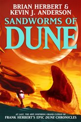 Book cover: Sandworms of Dune, by Brian Herbert (preview)