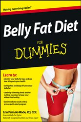 Book cover: Belly Fat Diet For Dummies, by Erin Palinski-Wade (preview)
