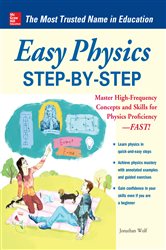 Book cover: Easy Physics Step-by-Step, by Jonathan S. Wolf (preview)