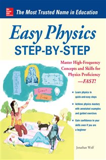 Book cover: Easy Physics Step-by-Step, by Jonathan S. Wolf (preview)