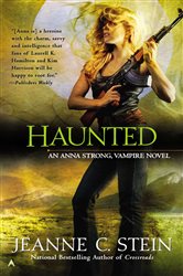 Book cover: Haunted (Book 8 of "An Anna Strong, Vampire Novel") by Jeanne C. Stein (preview)