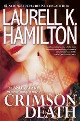 Book cover: Crimson Death (Book 25 of Anita Blake, Vampire Hunter) by Laurell K. Hamilton (preview)