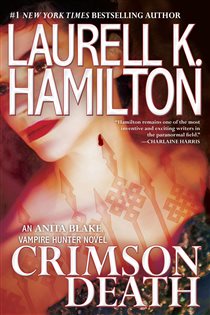 Book cover: Crimson Death (Book 25 of Anita Blake, Vampire Hunter) by Laurell K. Hamilton (preview)