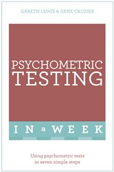 Book cover: Psychometric Testing In A Week, by Gareth Lewis (preview)