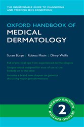 Book cover: Oxford Handbook of Medical Dermatology, by Susan Burge (preview)