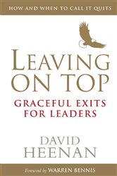 Book cover: Leaving on Top, by David Heenan (preview)