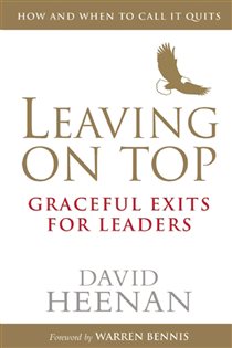 Book cover: Leaving on Top, by David Heenan (preview)