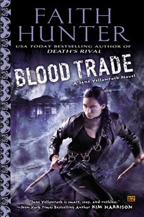 Book cover: Blood Trade (Book 6 of Jane Yellowrock) by Faith Hunter (preview)