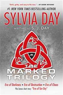 Book cover: The Marked Trilogy, by Sylvia Day (preview)