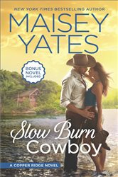 Book cover: Slow Burn Cowboy, by Maisey Yates (preview)