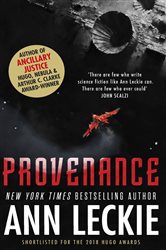 Book cover: Provenance, by Ann Leckie (preview)
