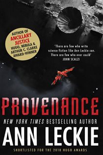 Book cover: Provenance, by Ann Leckie (preview)