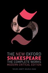 Book cover: The New Oxford Shakespeare: Modern Critical Edition, by William Shakespeare (preview)