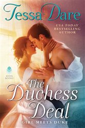 Book cover: The Duchess Deal (Book 1 of Girl Meets Duke) by Tessa Dare (preview)