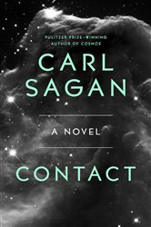 Book cover: Contact, by Carl Sagan (preview)