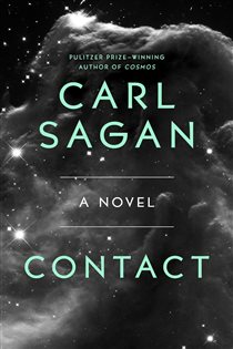 Book cover: Contact, by Carl Sagan (preview)